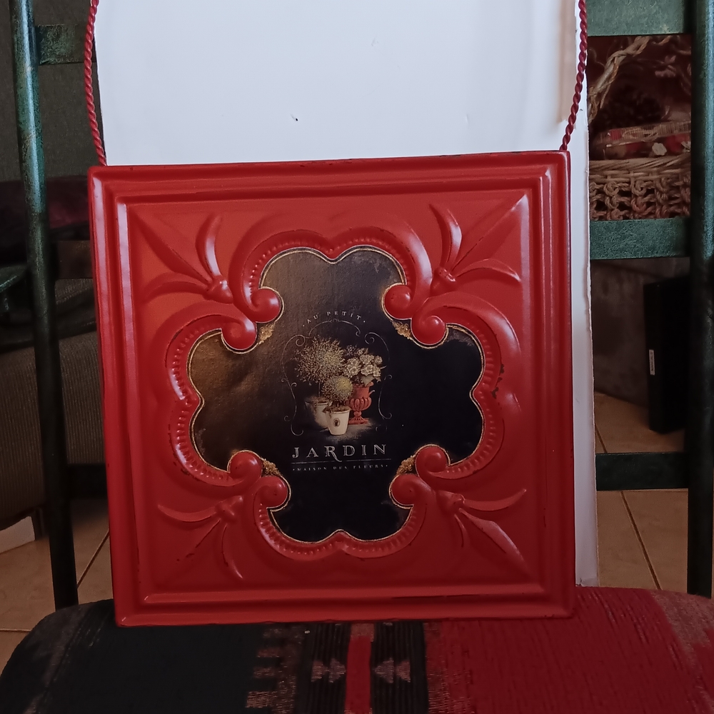 Red Wall Decor - Picture 3 of 3